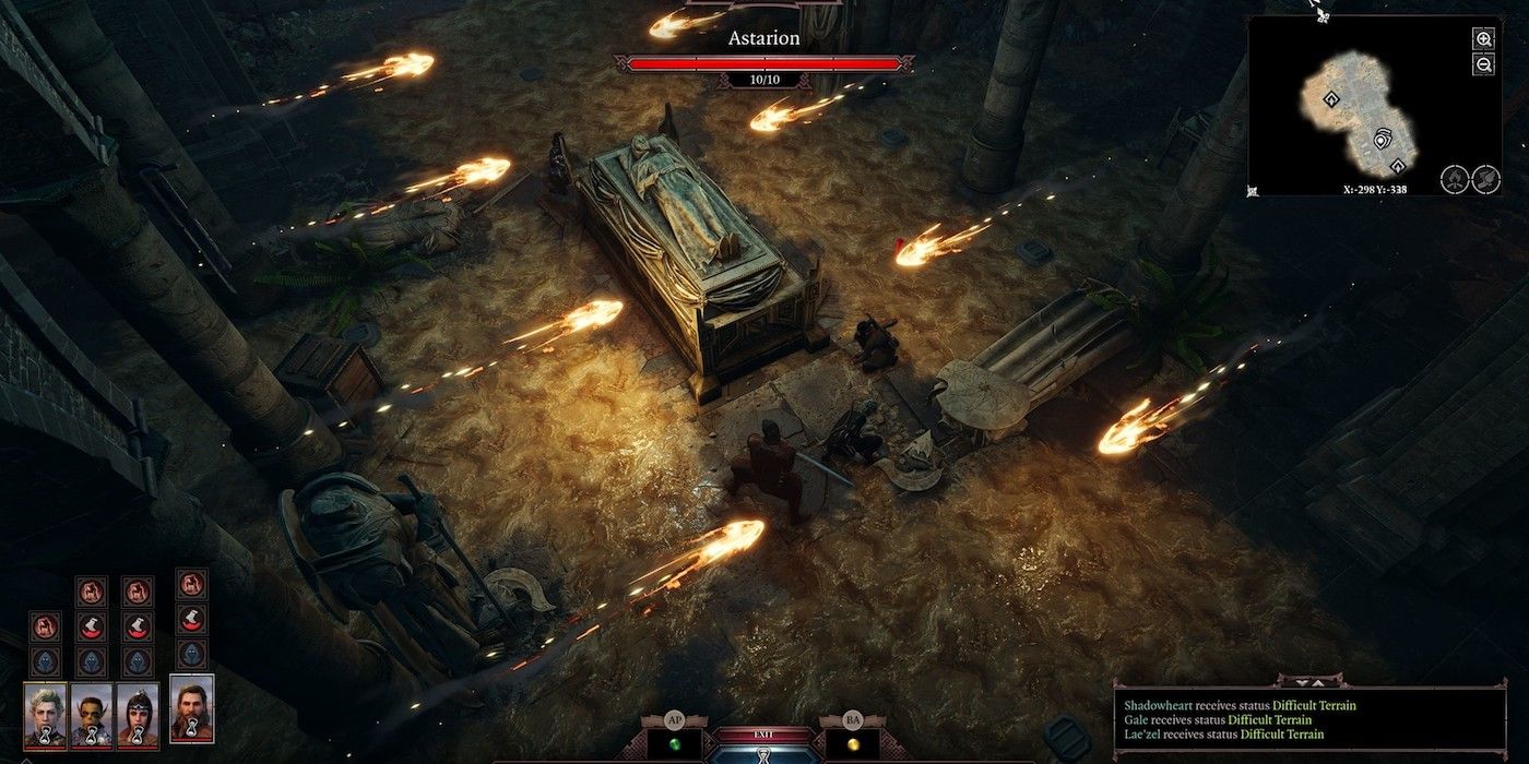 Baldurs Gate III Puzzle Solving Screen Shot