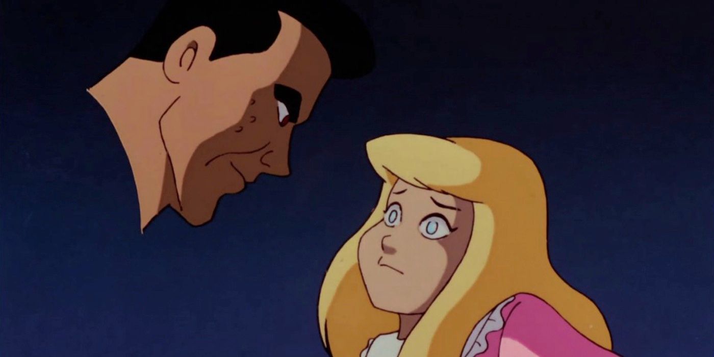 Lloyd Ventrix with Kimmy in Batman the Animated Series