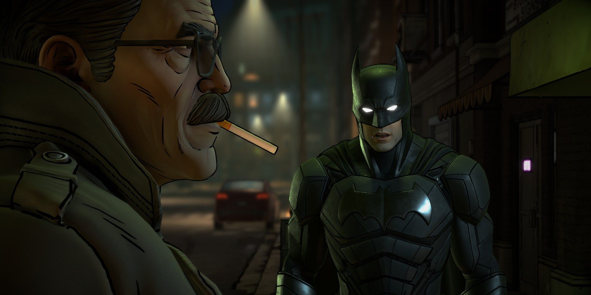 Batman and Commissioner Gordon