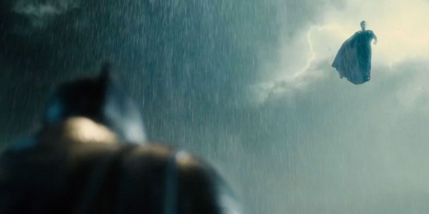 Batman v Superman fight scene image