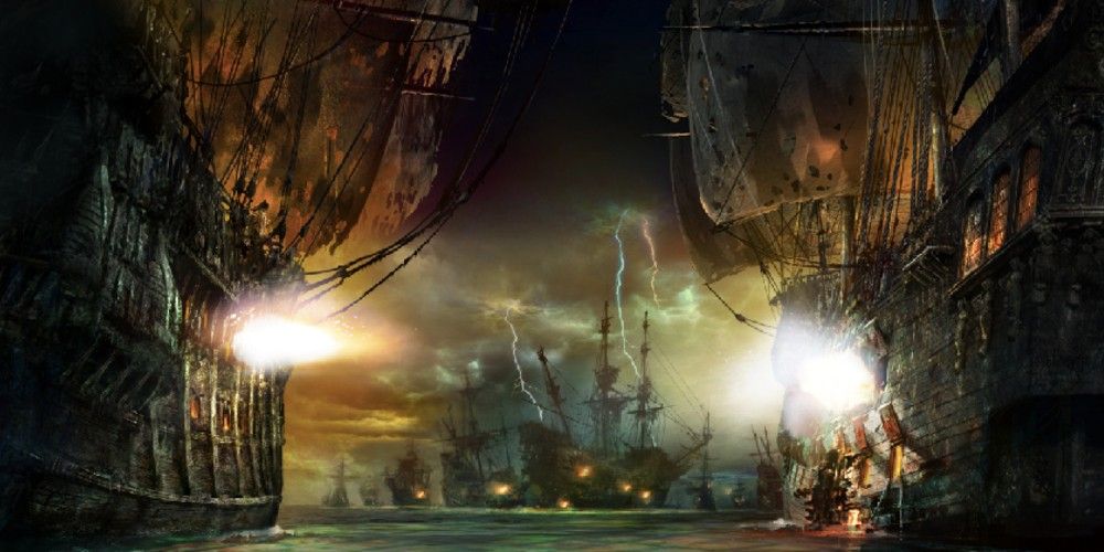 Black Pearl In Battle (It&rsquo;s A Powerful Ship)