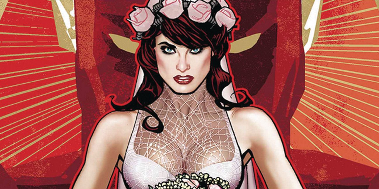 Black Widow Comic Wedding Cover