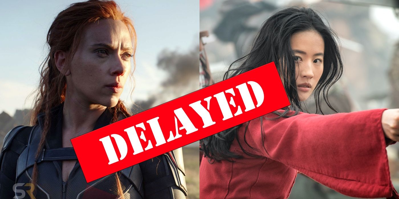 Black Widow Mulan Coronavirus Delayed