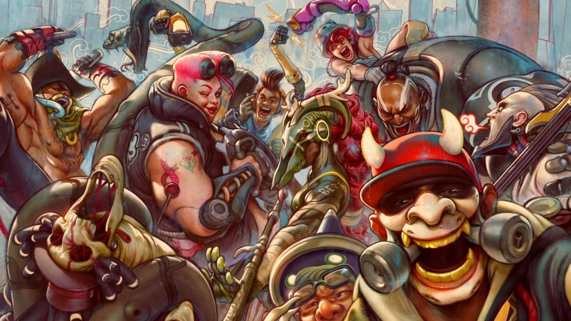 Bleeding Edge characters