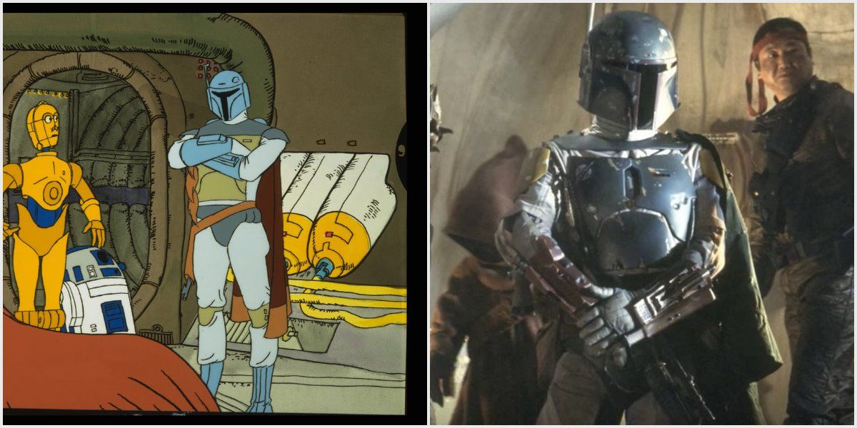 Boba Fett in The Holiday Special and Return of The Jedi