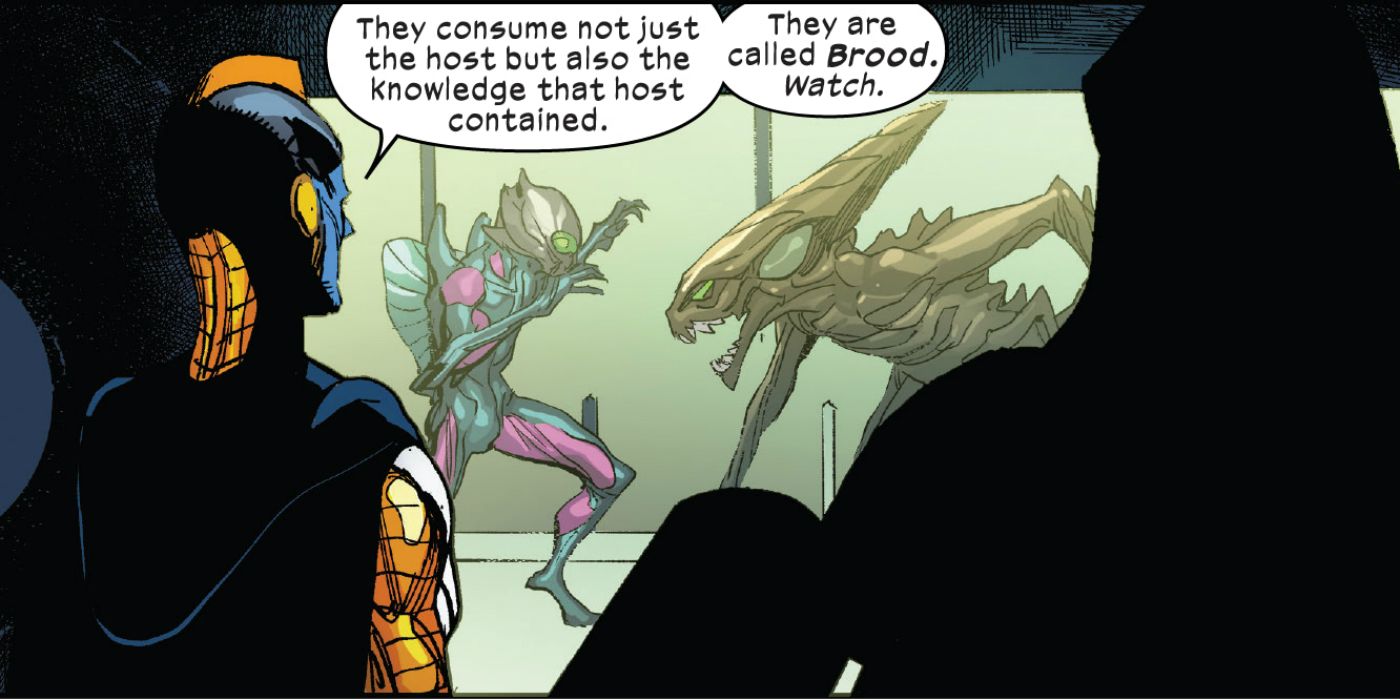 Brood Discovered Marvel Comics