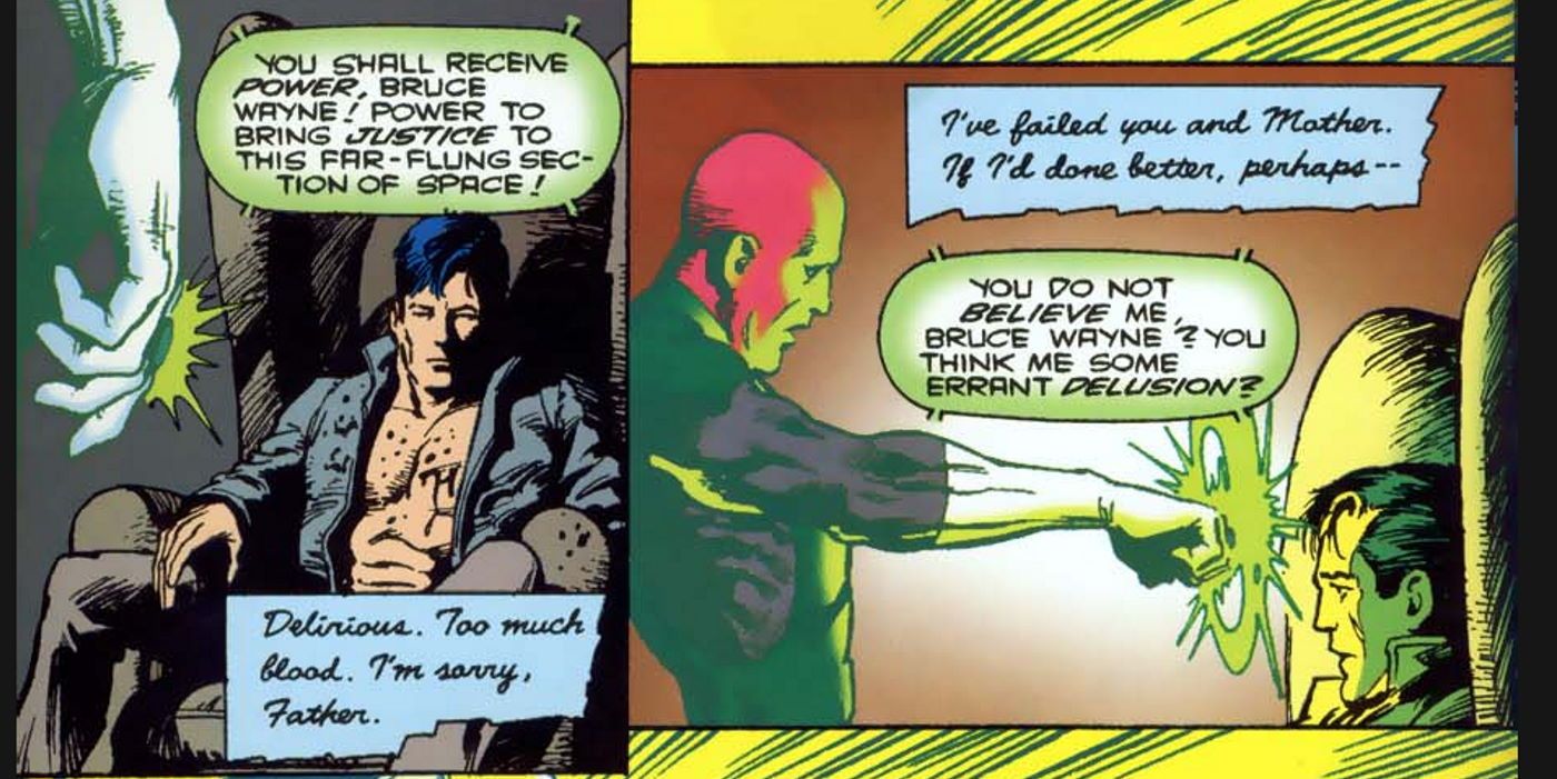 Bruce Wayne Receives Power Ring