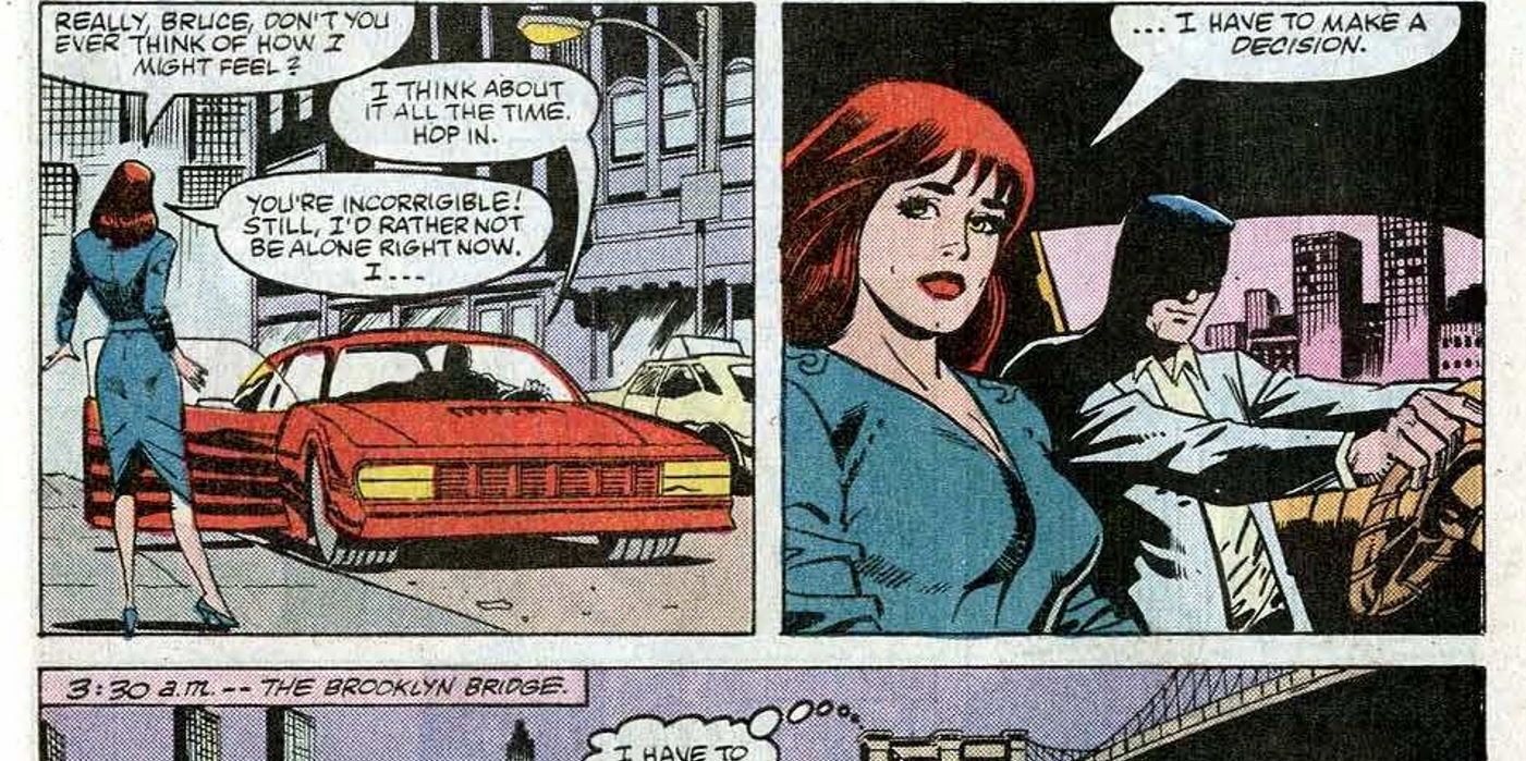 Bruce Wayne and Mary Jane
