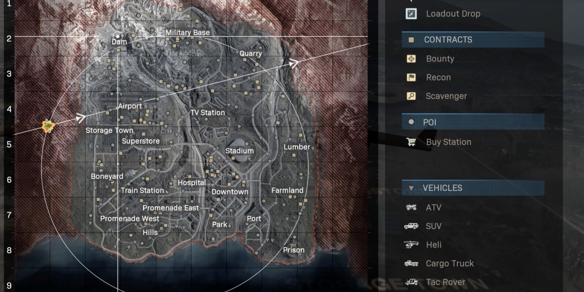 Call of Duty Warzone Mini Map