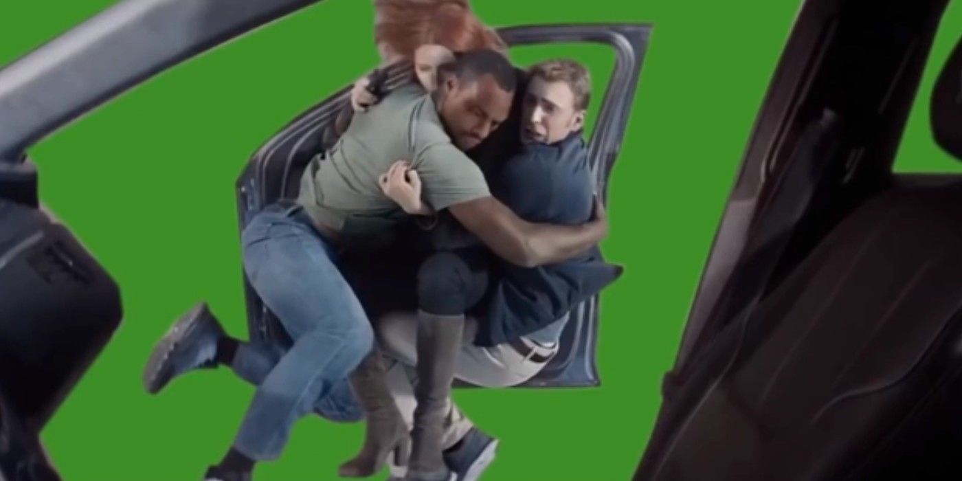 Captain America The Winter Soldier highway stunt