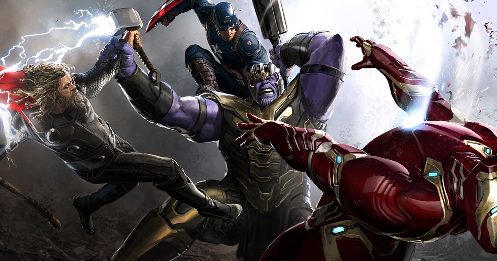 Avengers: Endgame Concept Art Reveals First Look at Thanos' Family