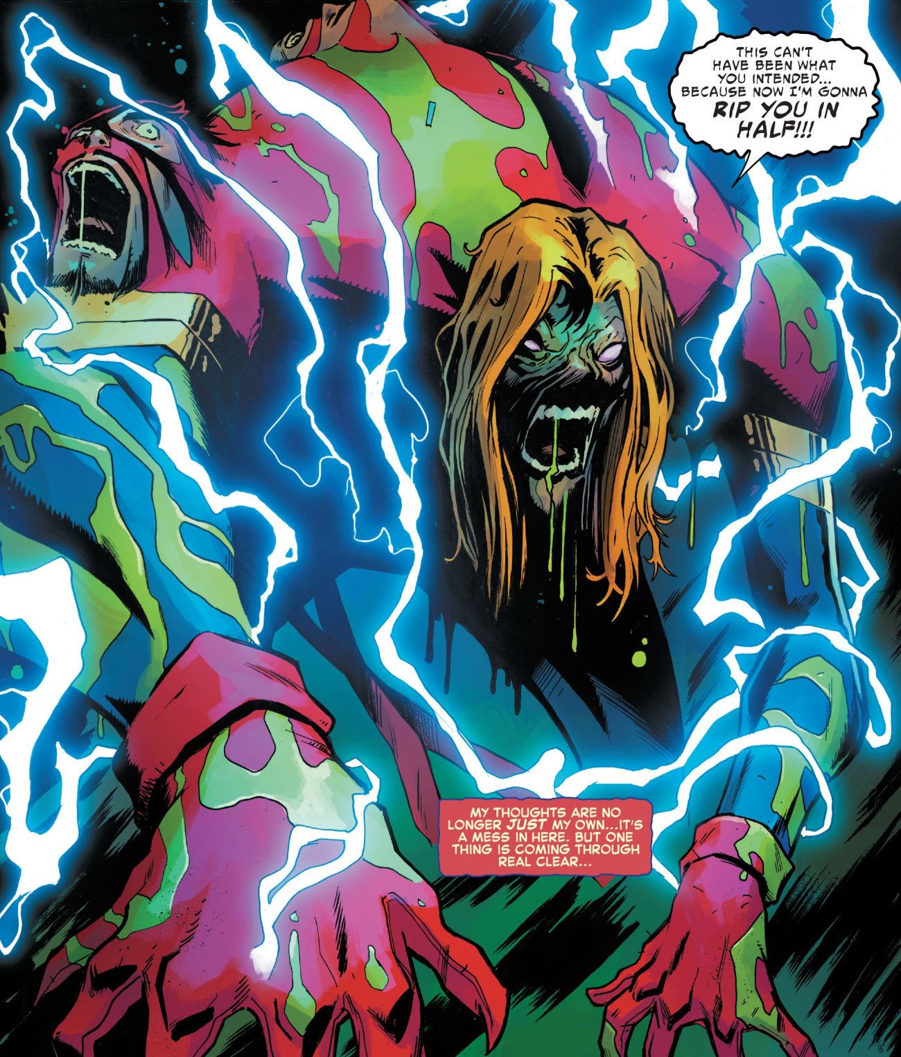 Captain Marvel Gross Avengers Hulk Comic