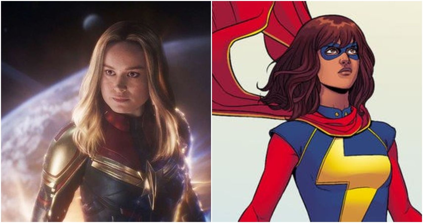 Captain Marvel-Ms. Marvel feature