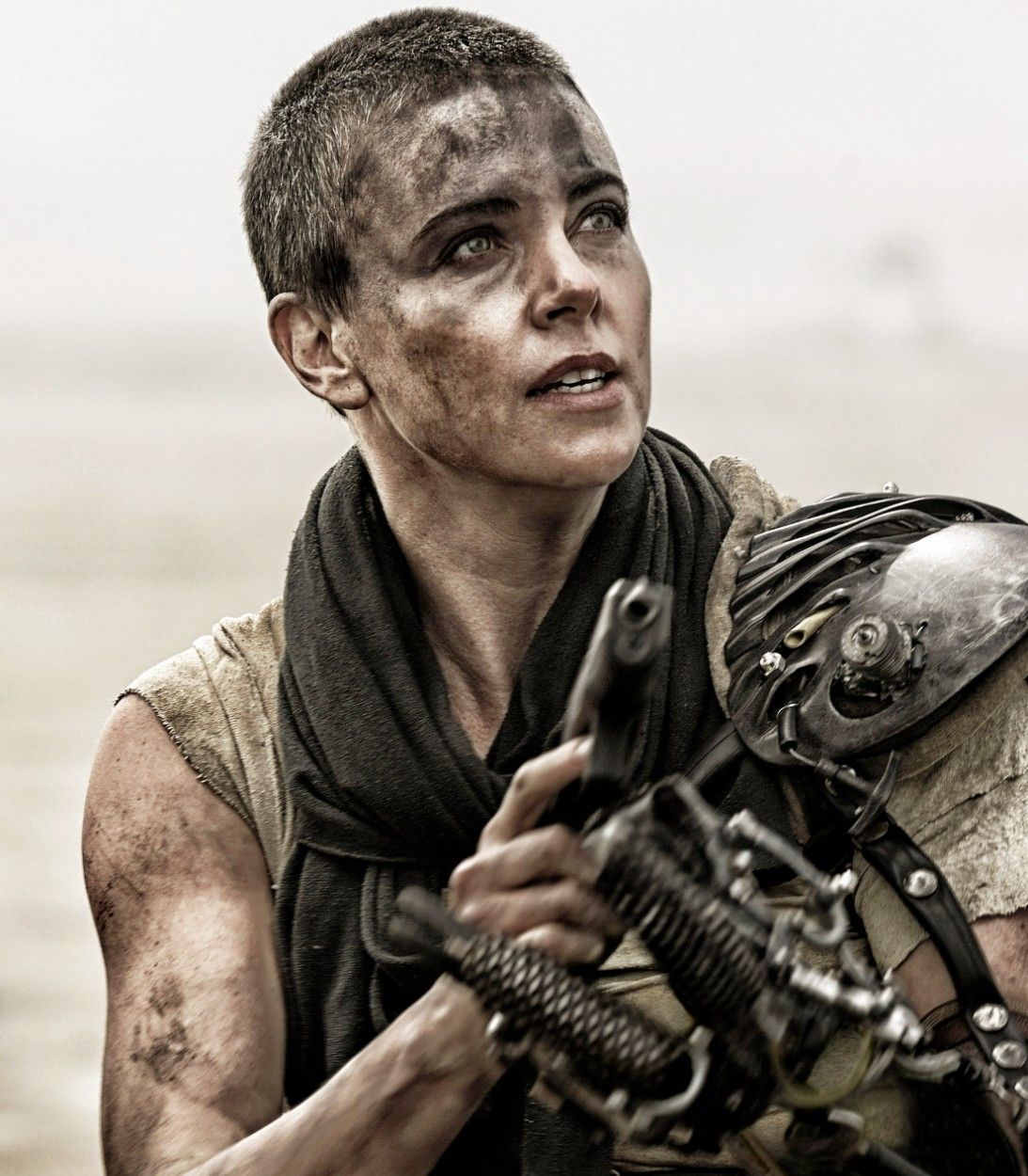 Charlize Theron as Furiosa from Mad Max Fury Road Vertical