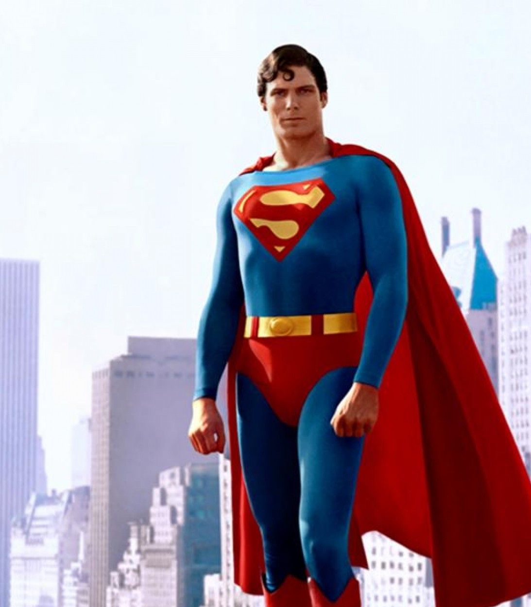 Christopher Reeve as Clark Kent Superman in Superman 1978