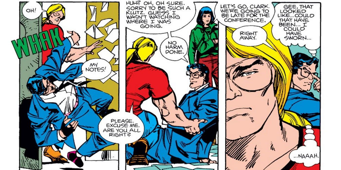 Marvel&apos;s THOR Once Tricked Superman (With His Own Disguise). 