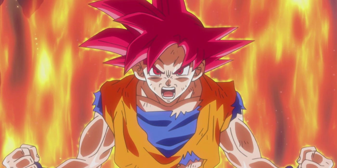 DBZ Kakarot Goku Super Saiyan God