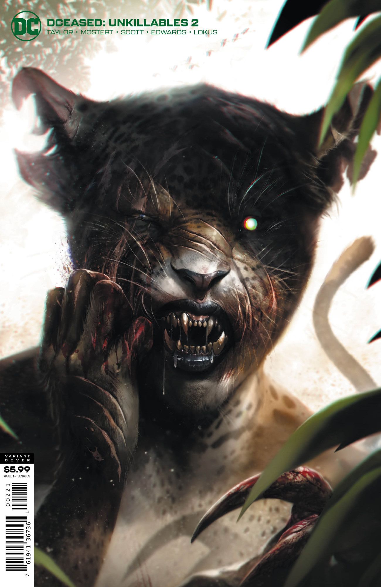 DCeased Unkillables 2 Comic Variant Cover