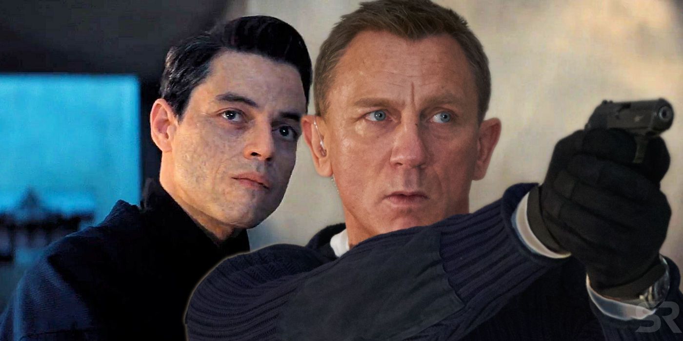 Daniel Craig and Rami Malek in No Time To Die