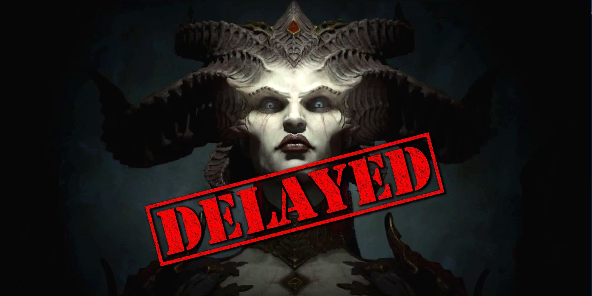 Diablo IV Art with Delayed Stamp