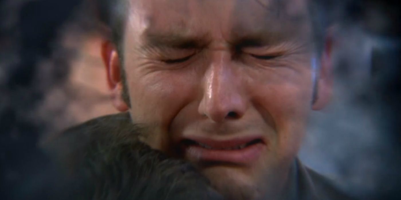 Doctor Who David Tennant Cries