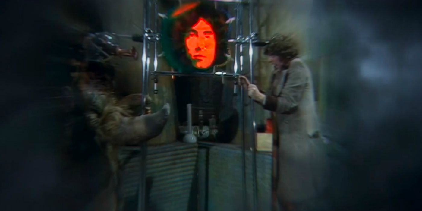 a futuristic machine from the Doctor Who episode The Brain of Morbius