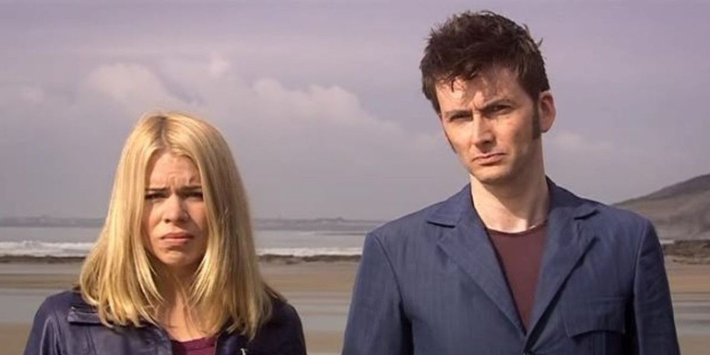 Doctor Who The Metacrisis Doctor and Rose Tyler