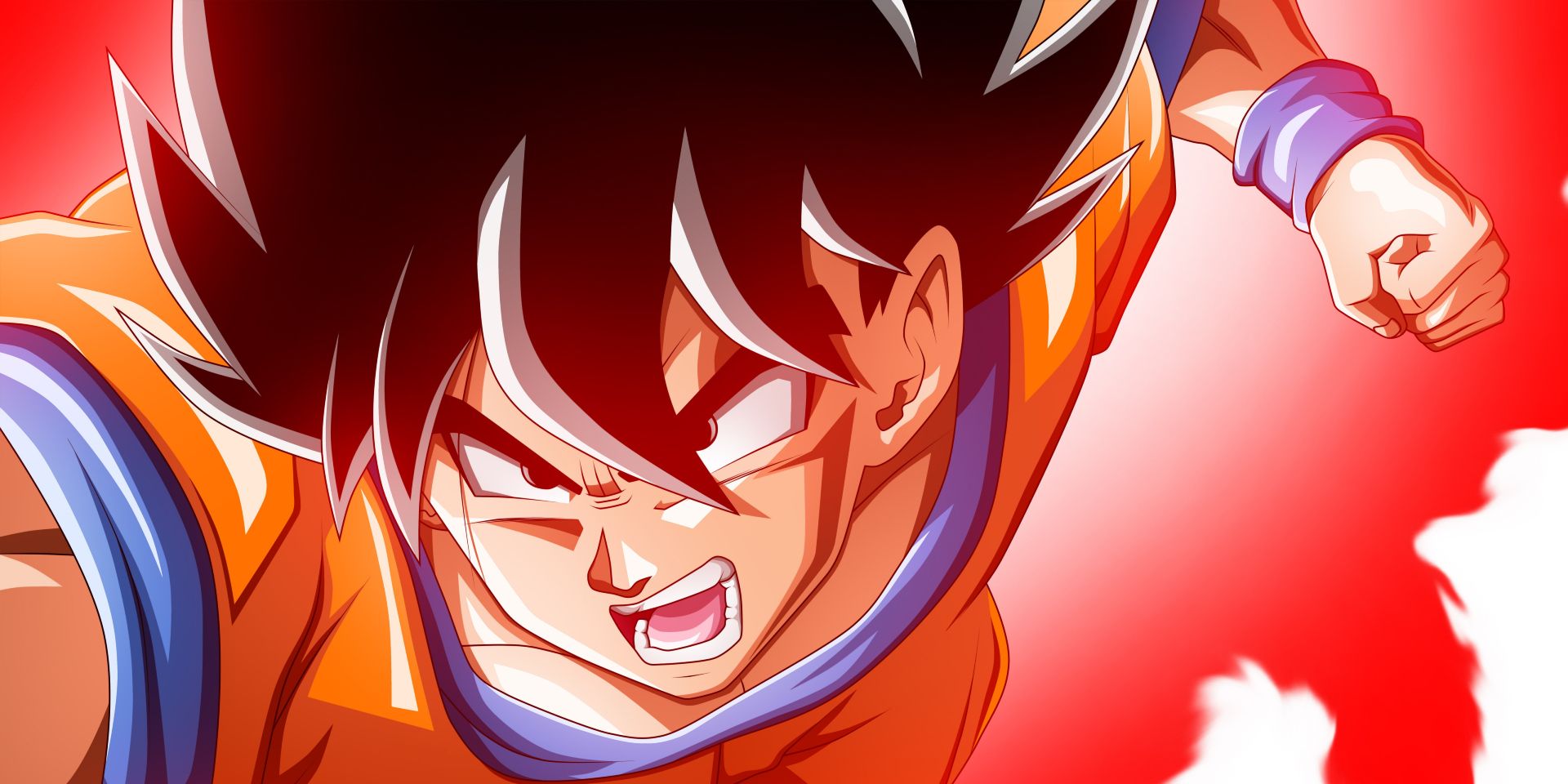 Goku from the shonen anime series Dragon Ball.