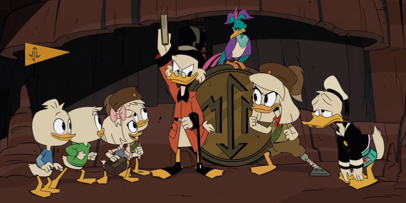 Duck Tales Scrooge McDcuk Finds A List Of Lost Treasures