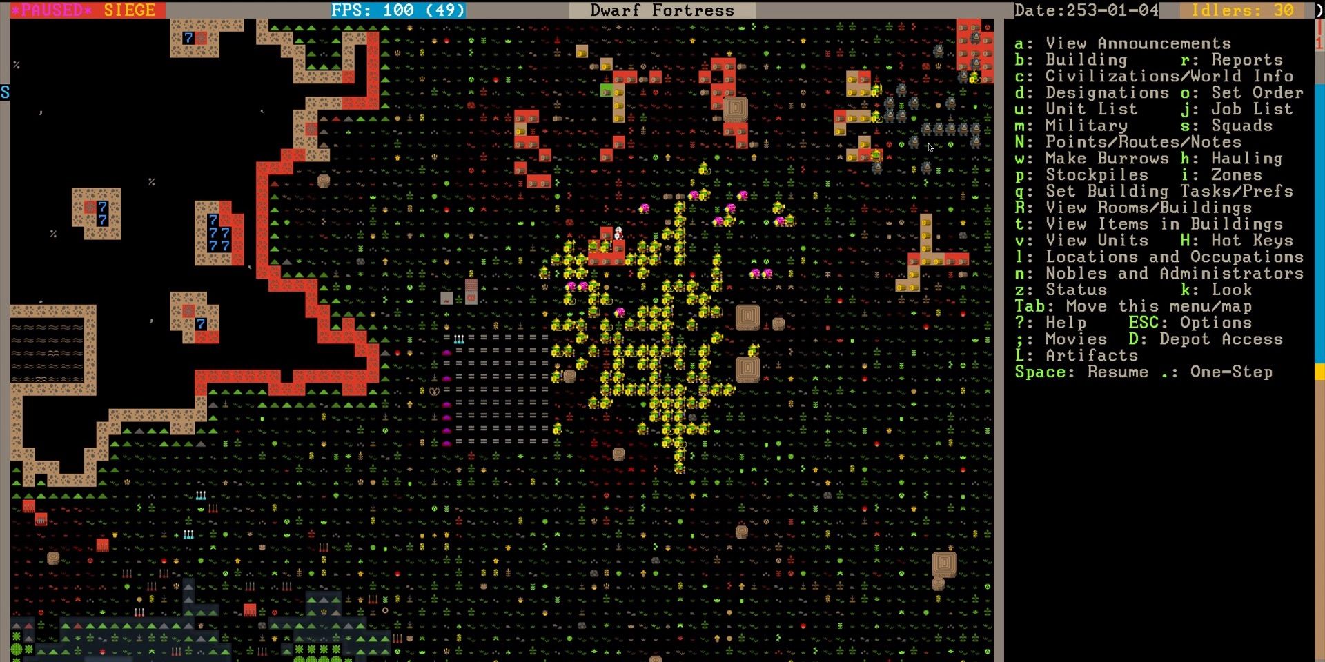 Dwarf Fortress Original Graphics