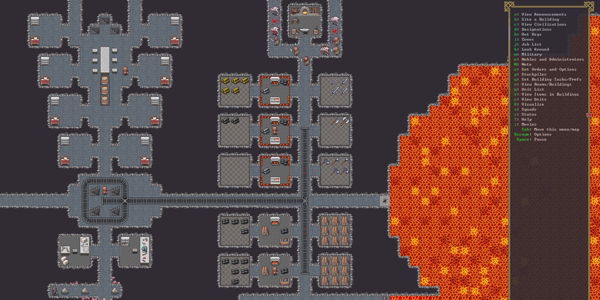 Dwarf-Fortress-Volcano-Fort