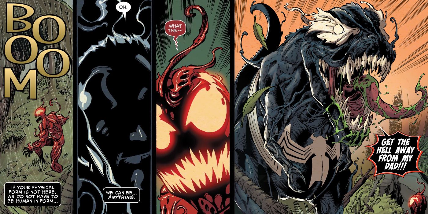 Dylan Brock Venom Dinosaur Comic