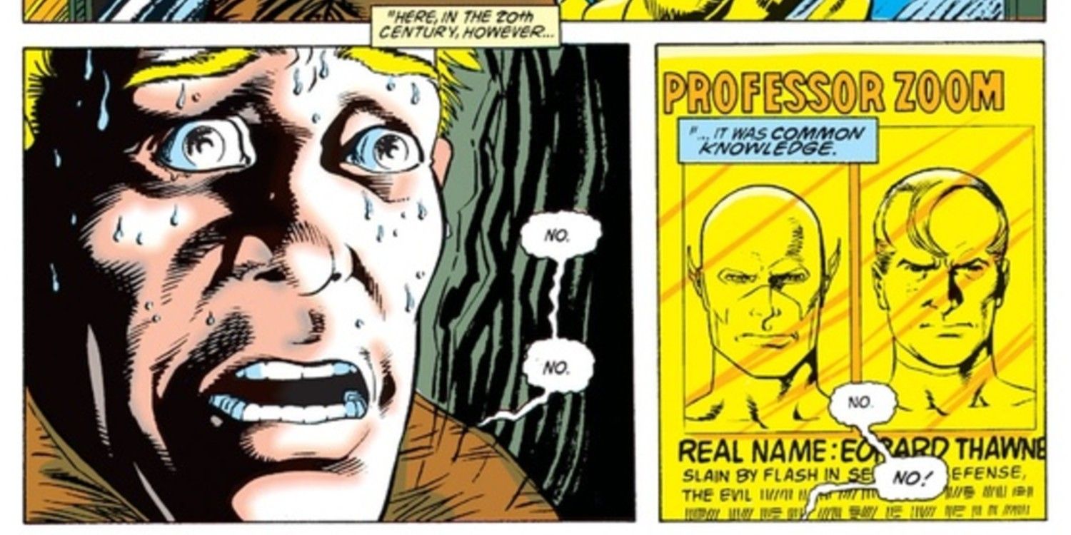 Eobard Thawne Learns He Is Destined to Become The Reverse Flash