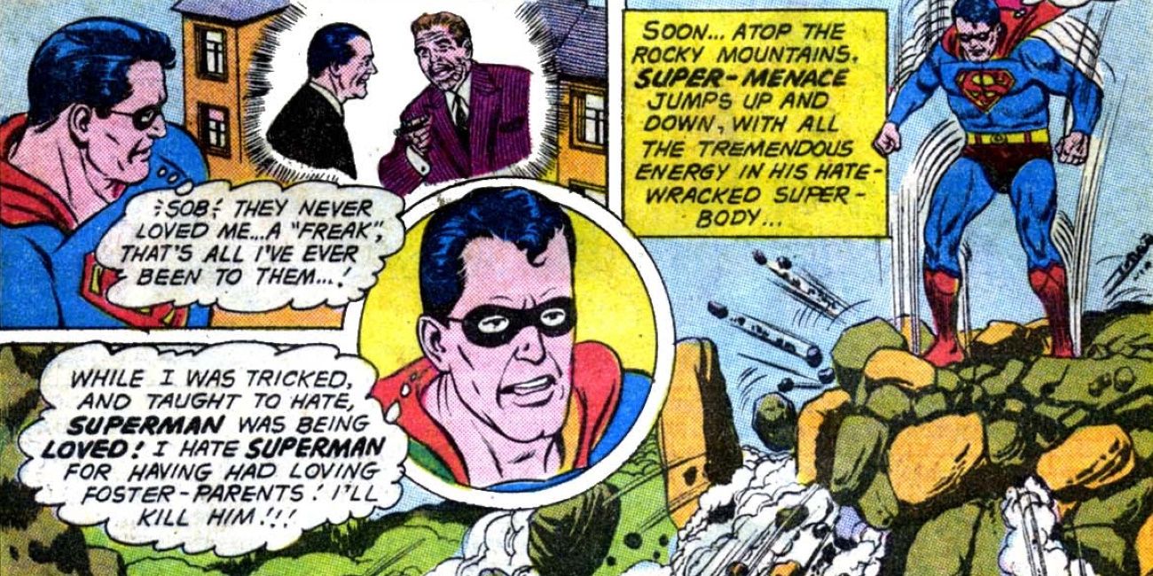 Evil Superman Super Menace Comic