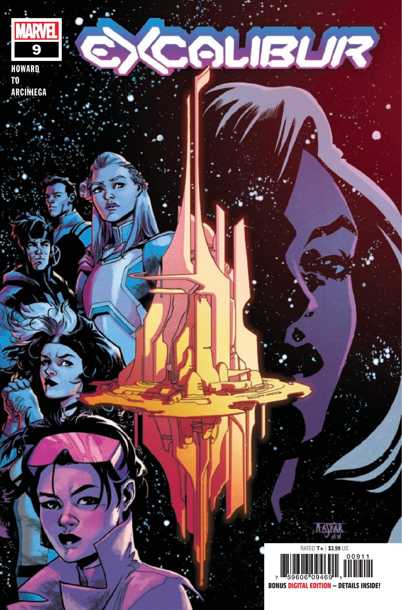 Excalibur 9 Comic Cover