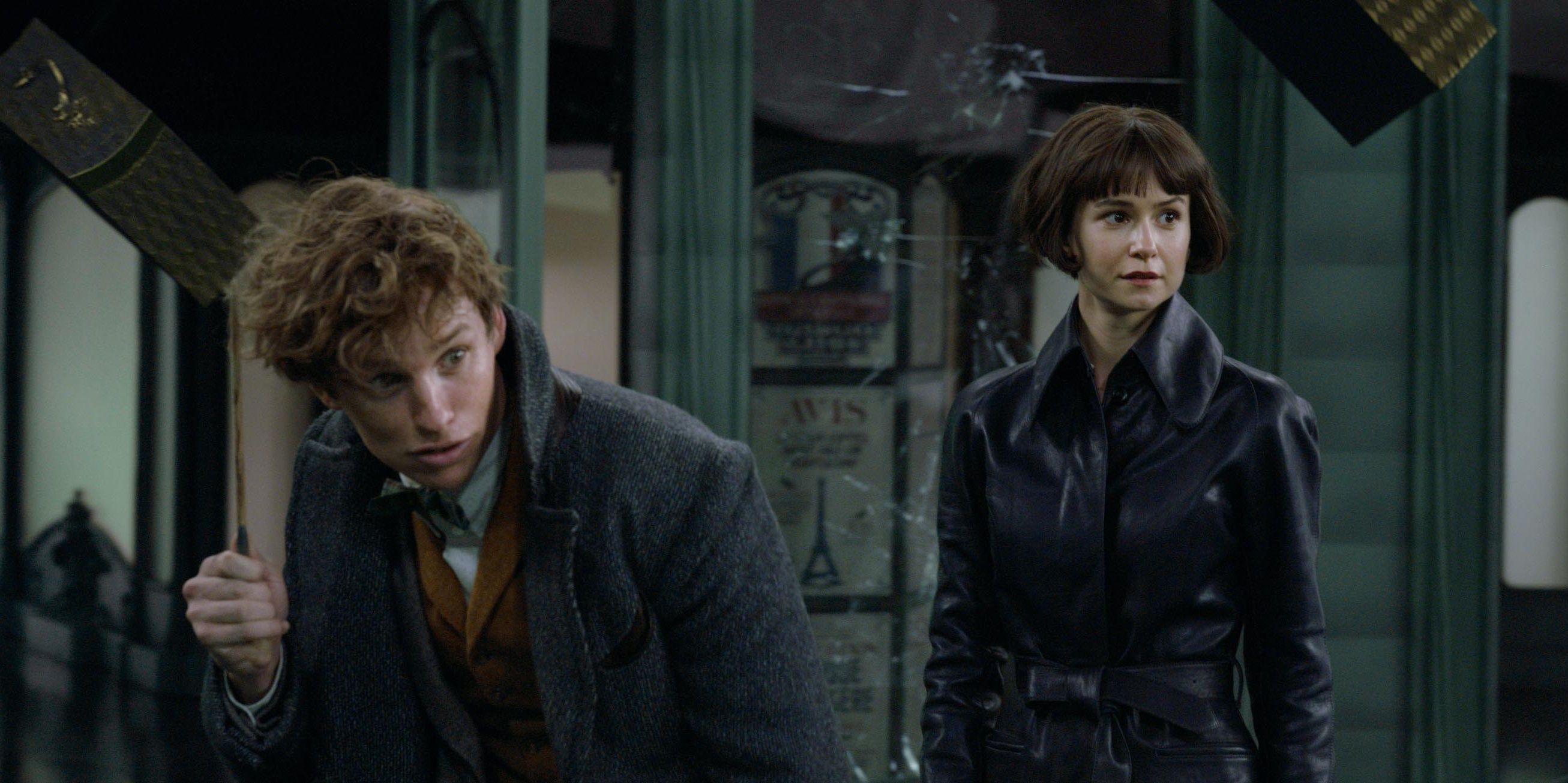 Fantastic Beasts Tina Newt in it
