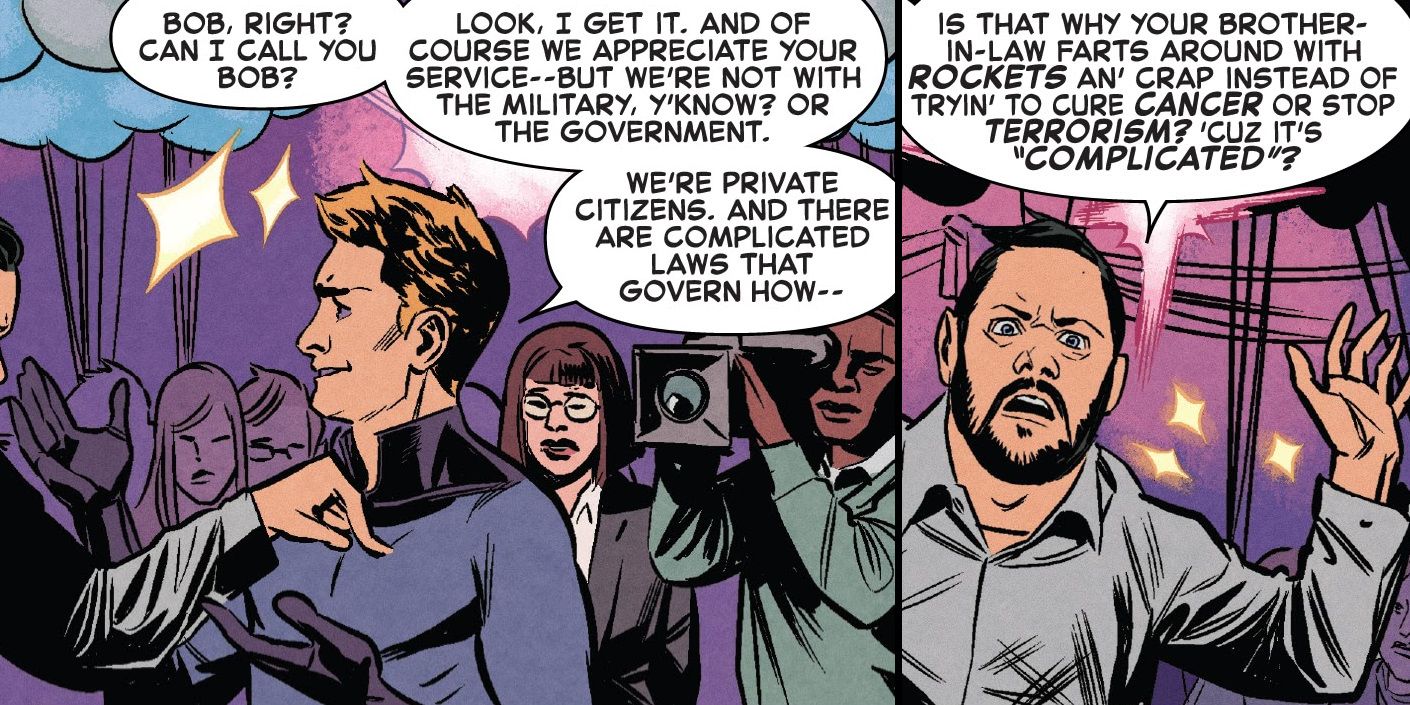 Fantastic Four Snapshots Comic Johnny