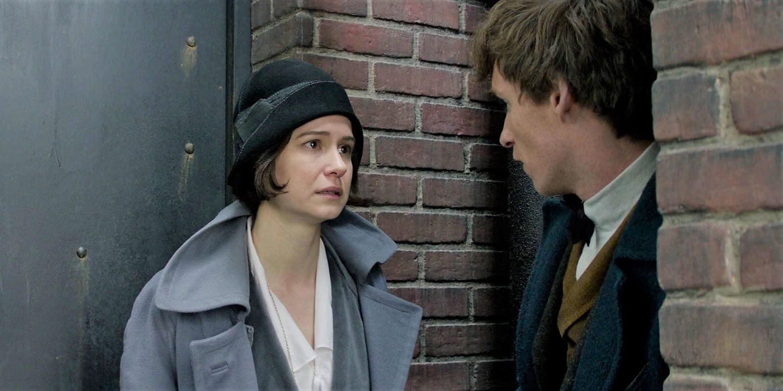 Fantastic beasts Tina Newt awkward