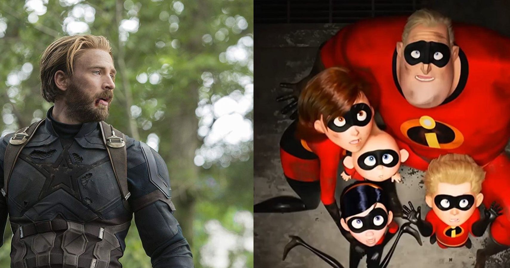 Featured Image Chris Evans and The Incredibles