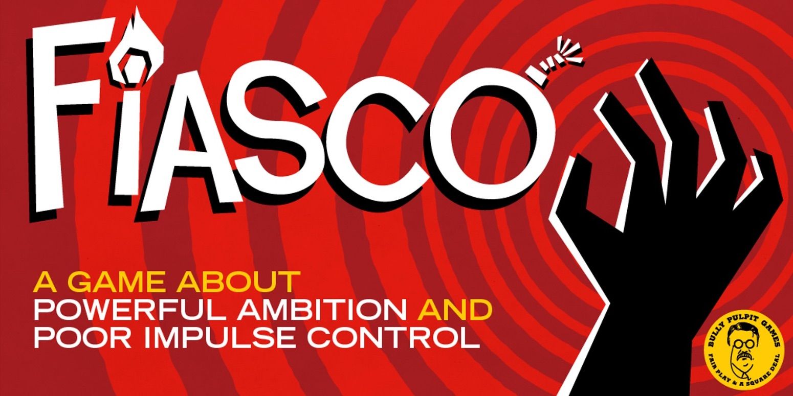 Fiasco Logo With Black Hand Reaching Up