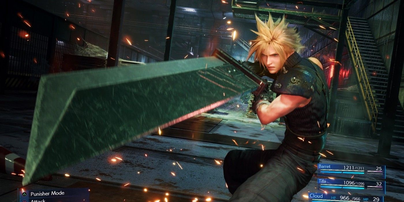  Final Fantasy 7  Remake Gameplay  Differences Screen Rant