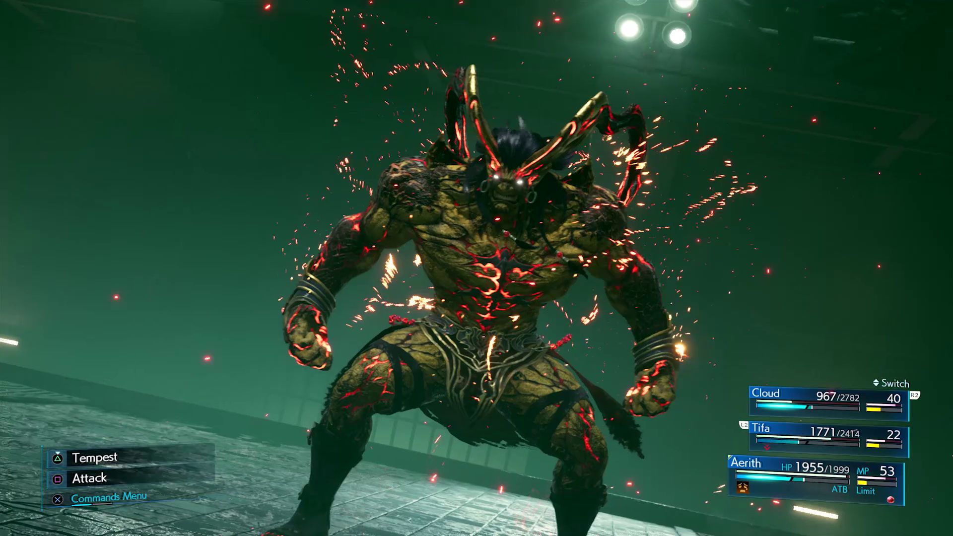 Final Fantasy VII Remake Summons Ifrit