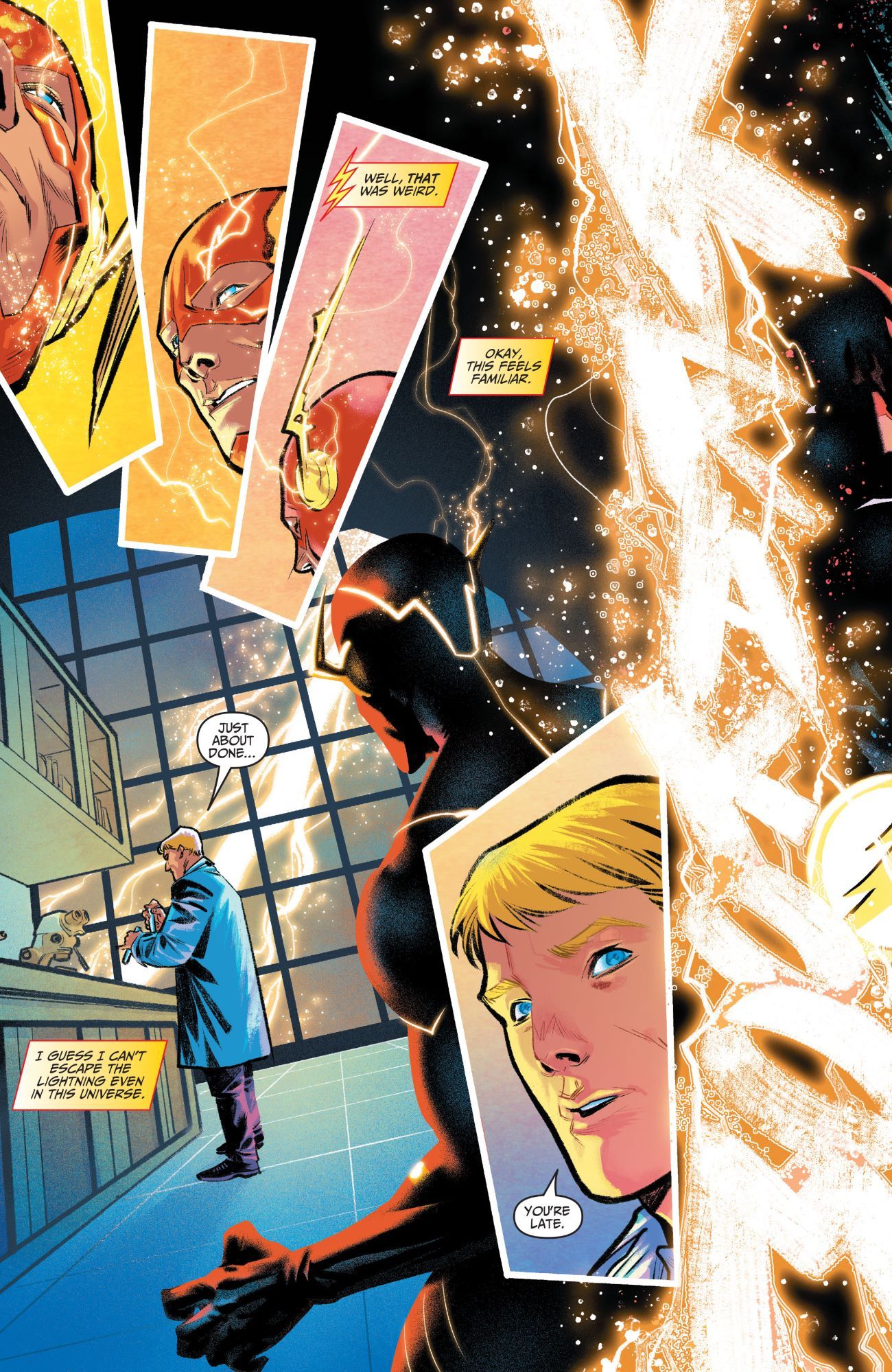Flash 750 Comic Preview Barry