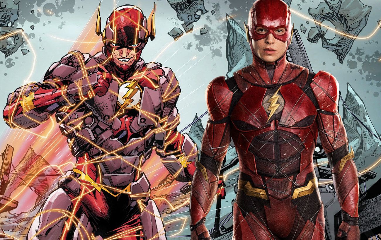 Justice League Movie's FLASH Suit Just Became DC Canon