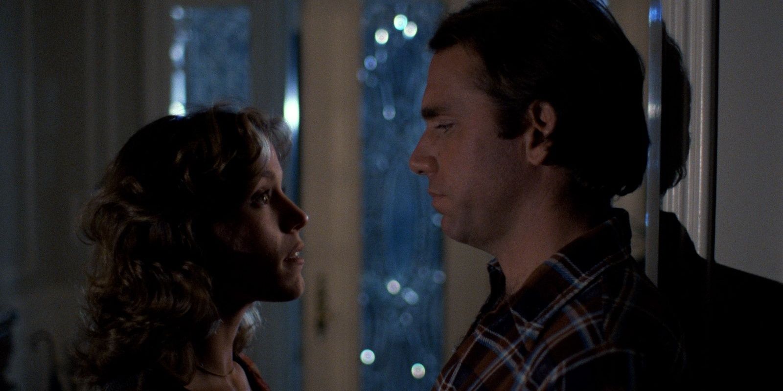 Frances McDormand and John Getz in Blood Simple