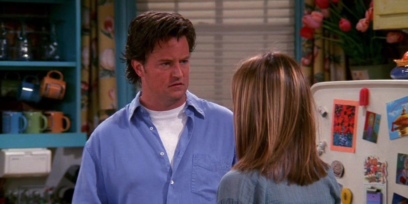 Chandler tells Rachel he is not good at advice in Friends