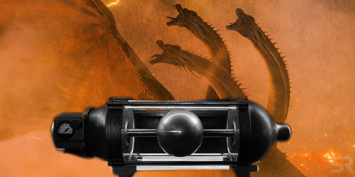 Ghidorah in Godzilla King of the Monsters and Oxygen Destroyer