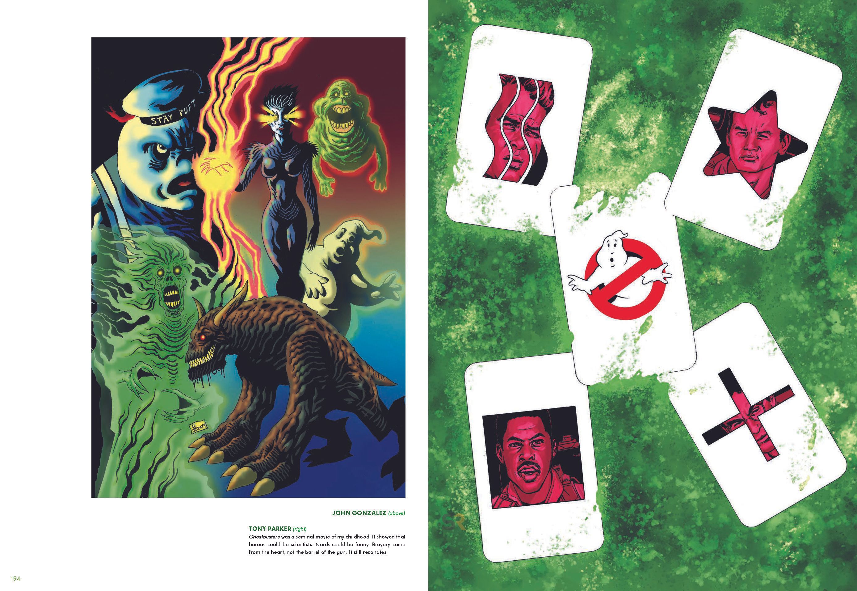 Ghostbusters Artbook Screen Rant Exclusive A copy