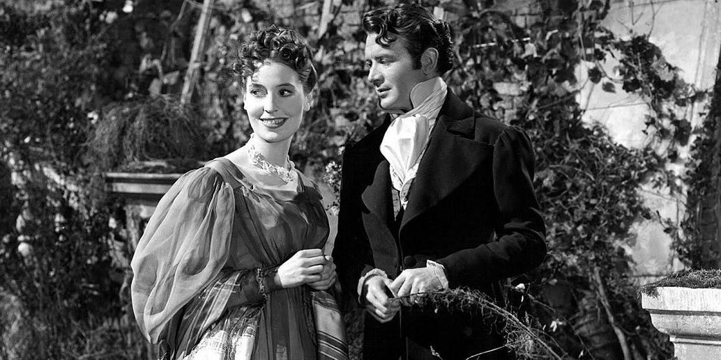 Great Expectations' Pip and Estella in the 1946 version