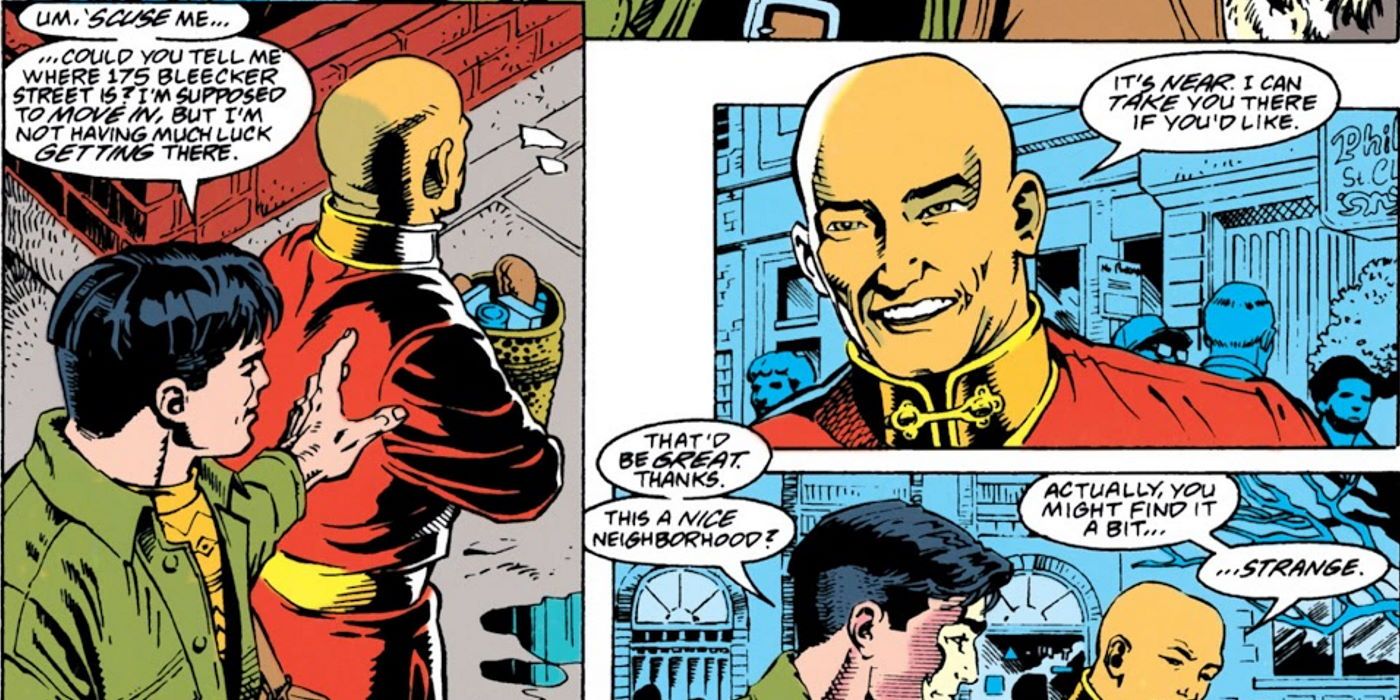 Green Lantern Meets Wong from Doctor Strange